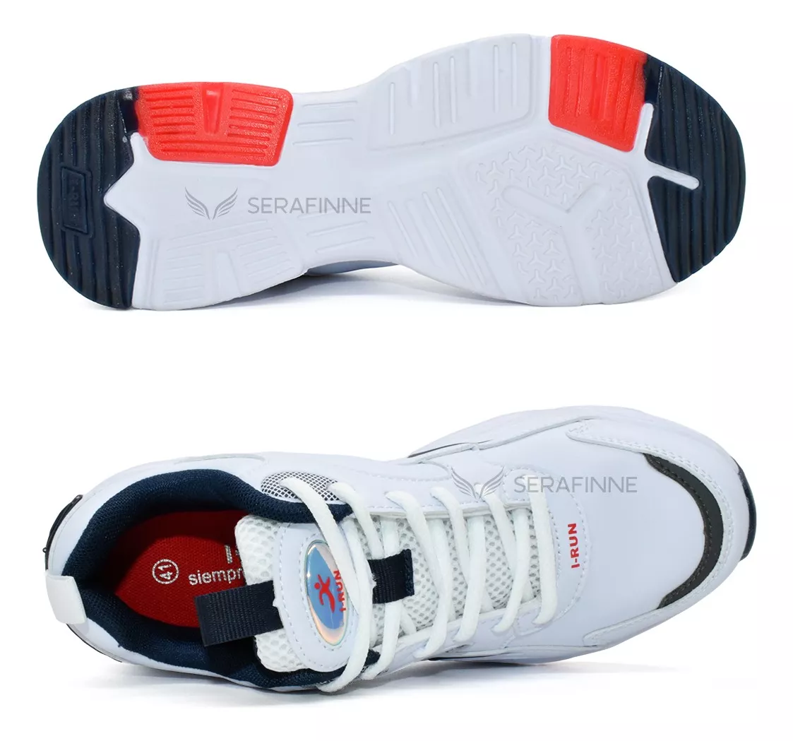 Zapatilla Deportiva Running Flexible Plataforma Import 7145