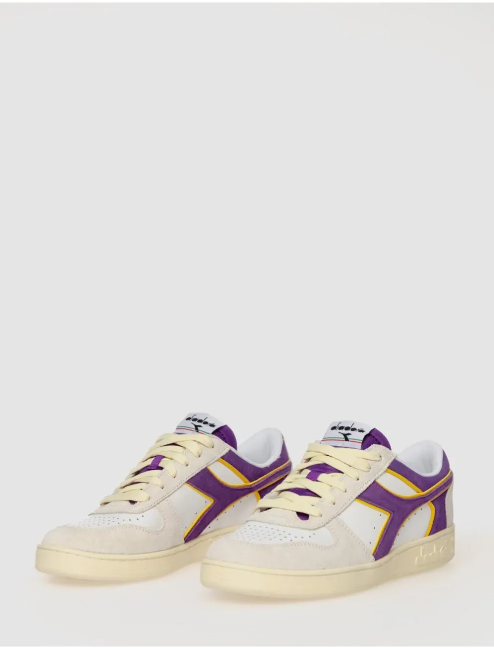 Zapatilla Diadora Magic  Basket Low Blanco