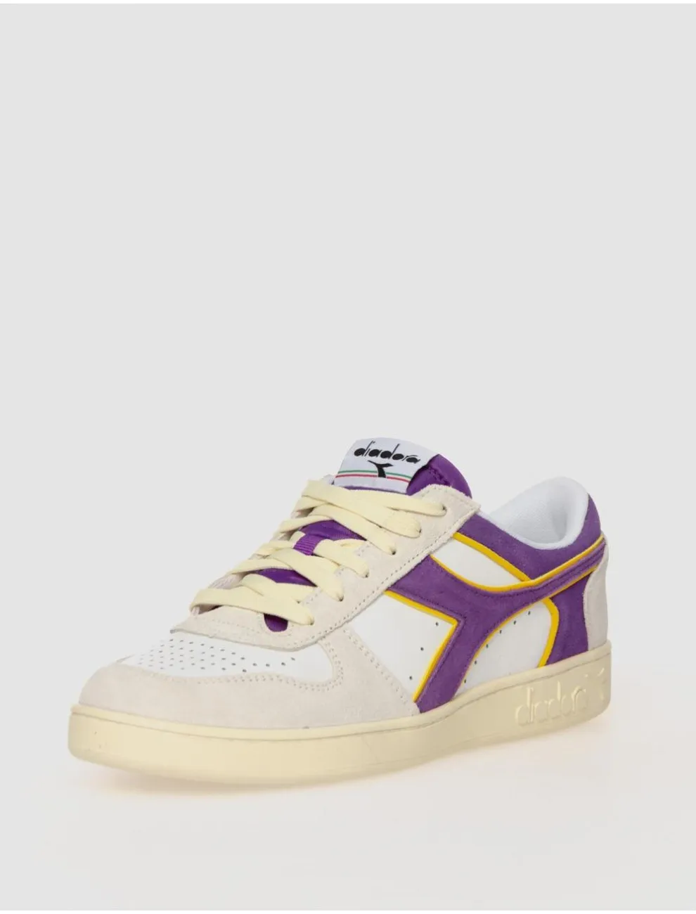 Zapatilla Diadora Magic  Basket Low Blanco