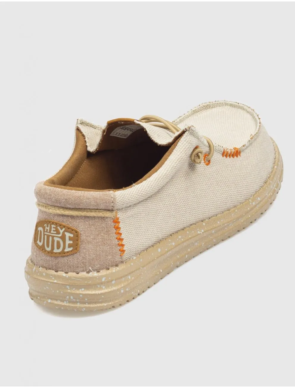 Zapatilla Dude Wally Coastline Jute Plata