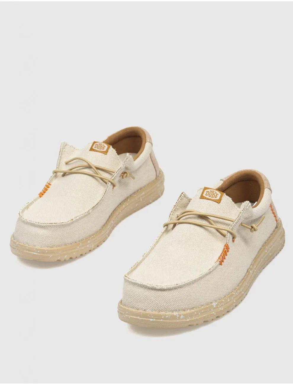 Zapatilla Dude Wally Coastline Jute Plata