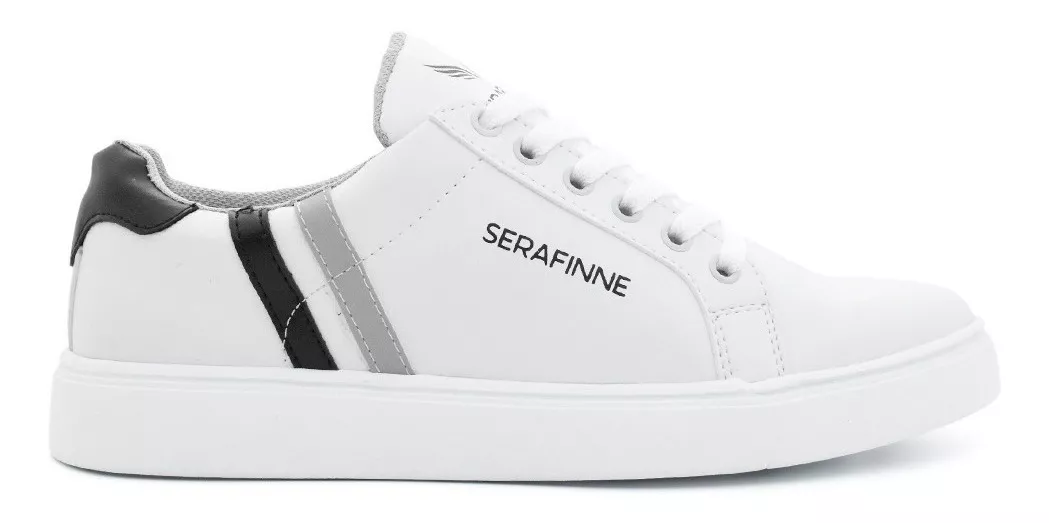 Zapatilla Urbana Hombre Ecocuero Liviana Cómoda Serafine 670