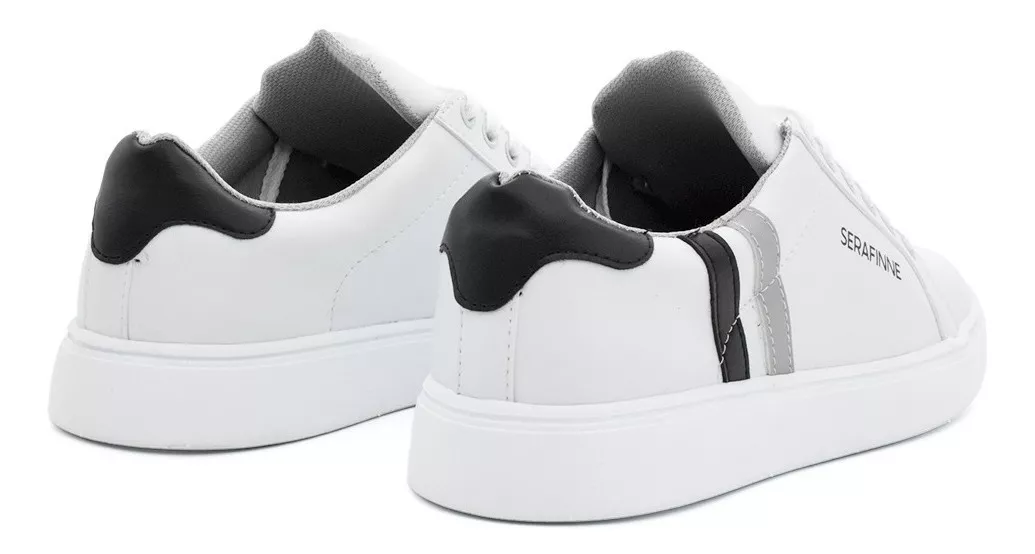 Zapatilla Urbana Hombre Ecocuero Liviana Cómoda Serafine 670