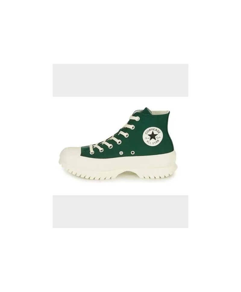 Zapatillas Botines CONVERSE Plataforma All Star Lugged Verde