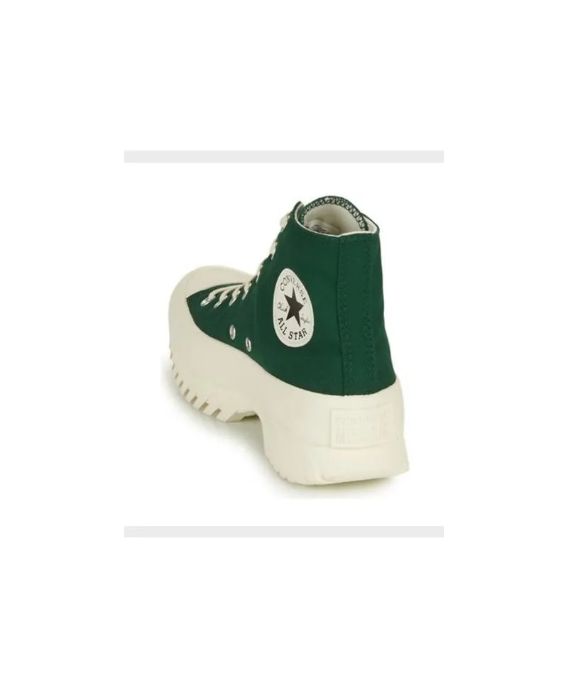 Zapatillas Botines CONVERSE Plataforma All Star Lugged Verde