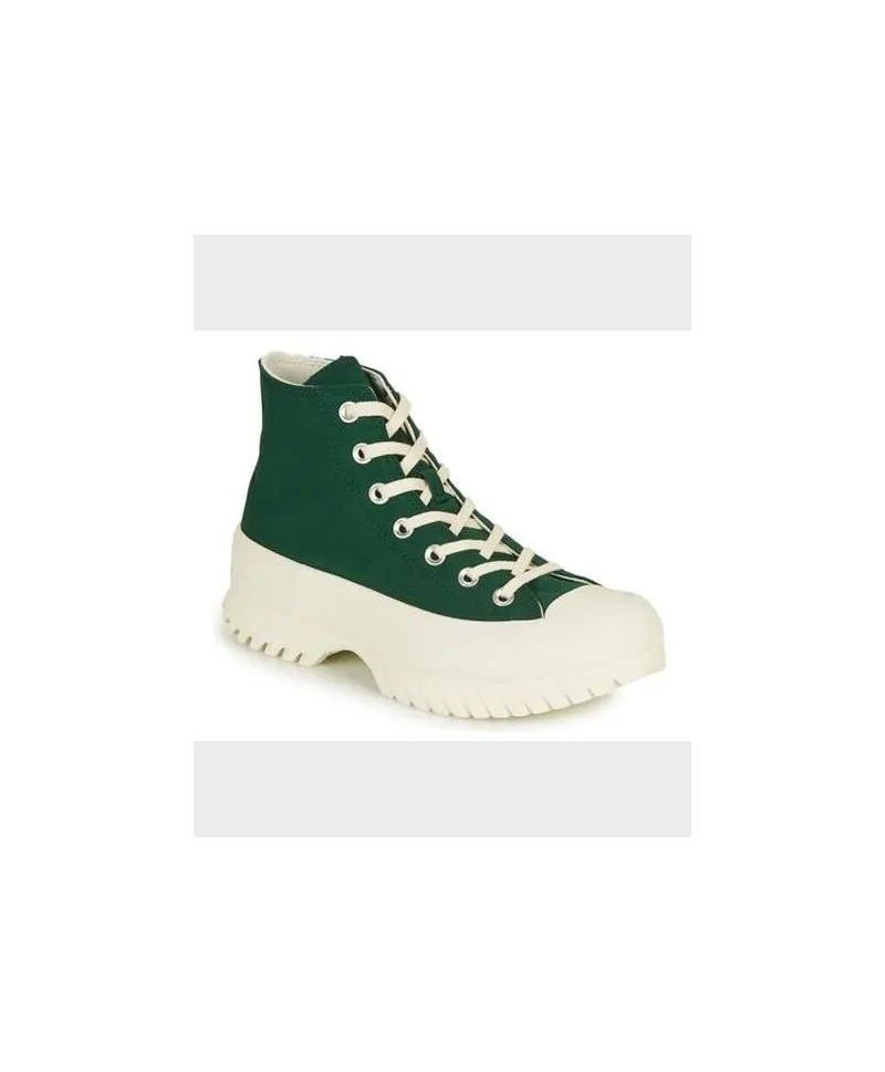 Zapatillas Botines CONVERSE Plataforma All Star Lugged Verde