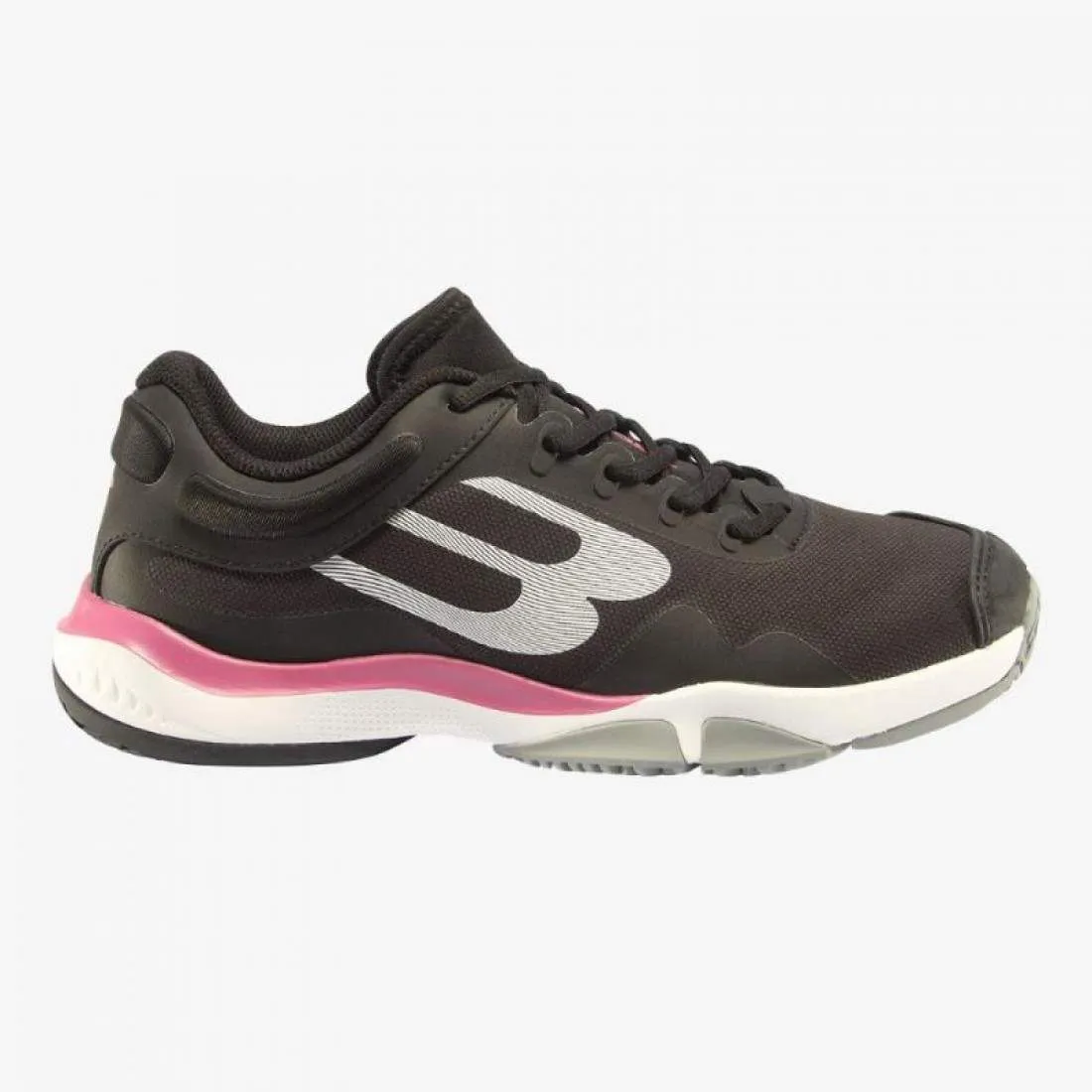 Zapatillas Bullpadel Alejandra Salazar Flow Hybrid Fly 23I Negro Fucsia Mujer | Bullpadel