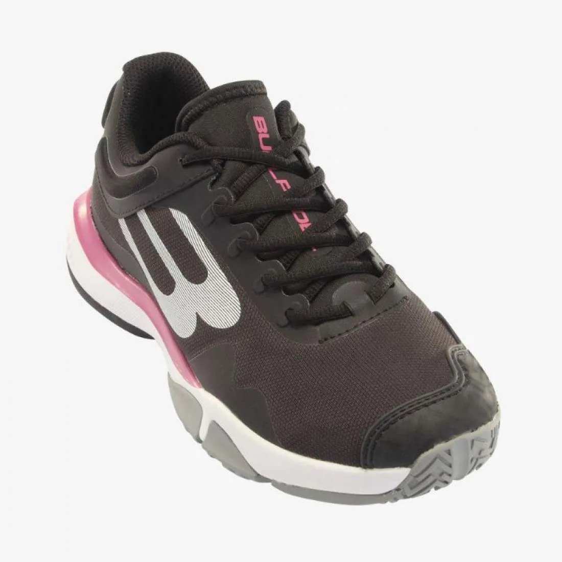 Zapatillas Bullpadel Alejandra Salazar Flow Hybrid Fly 23I Negro Fucsia Mujer | Bullpadel