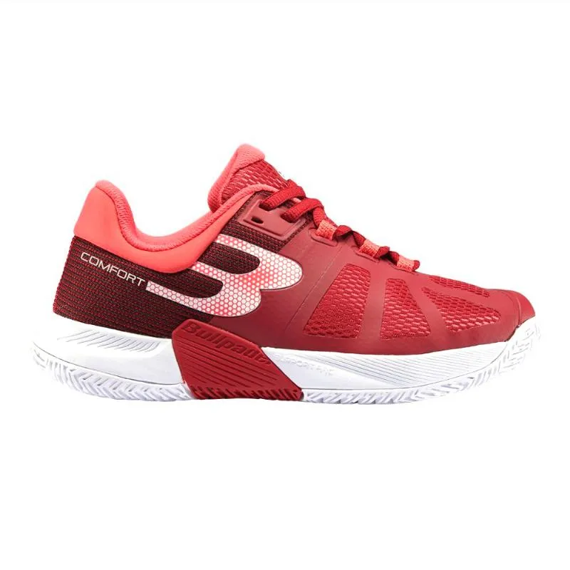 Zapatillas Bullpadel Performance Comfort 24V Cereza Mujer | Bullpadel