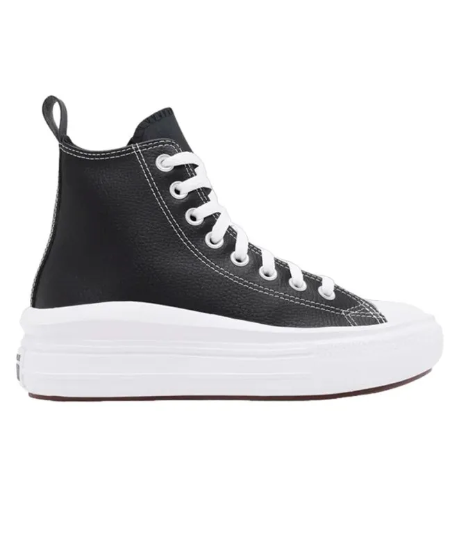 Zapatillas Converse Chuck Taylor All Star Move Hi Black/Black/White Niña