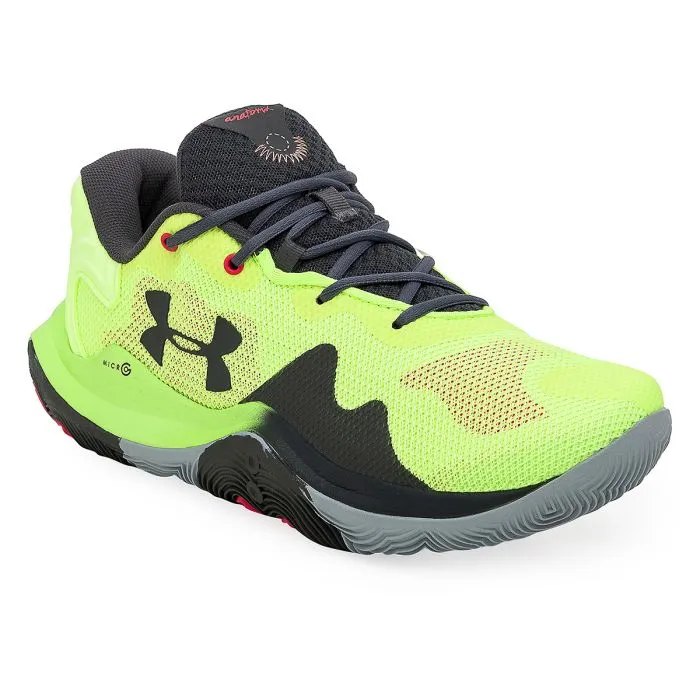 Zapatillas De Basquet Under Armour Buzzer Verde