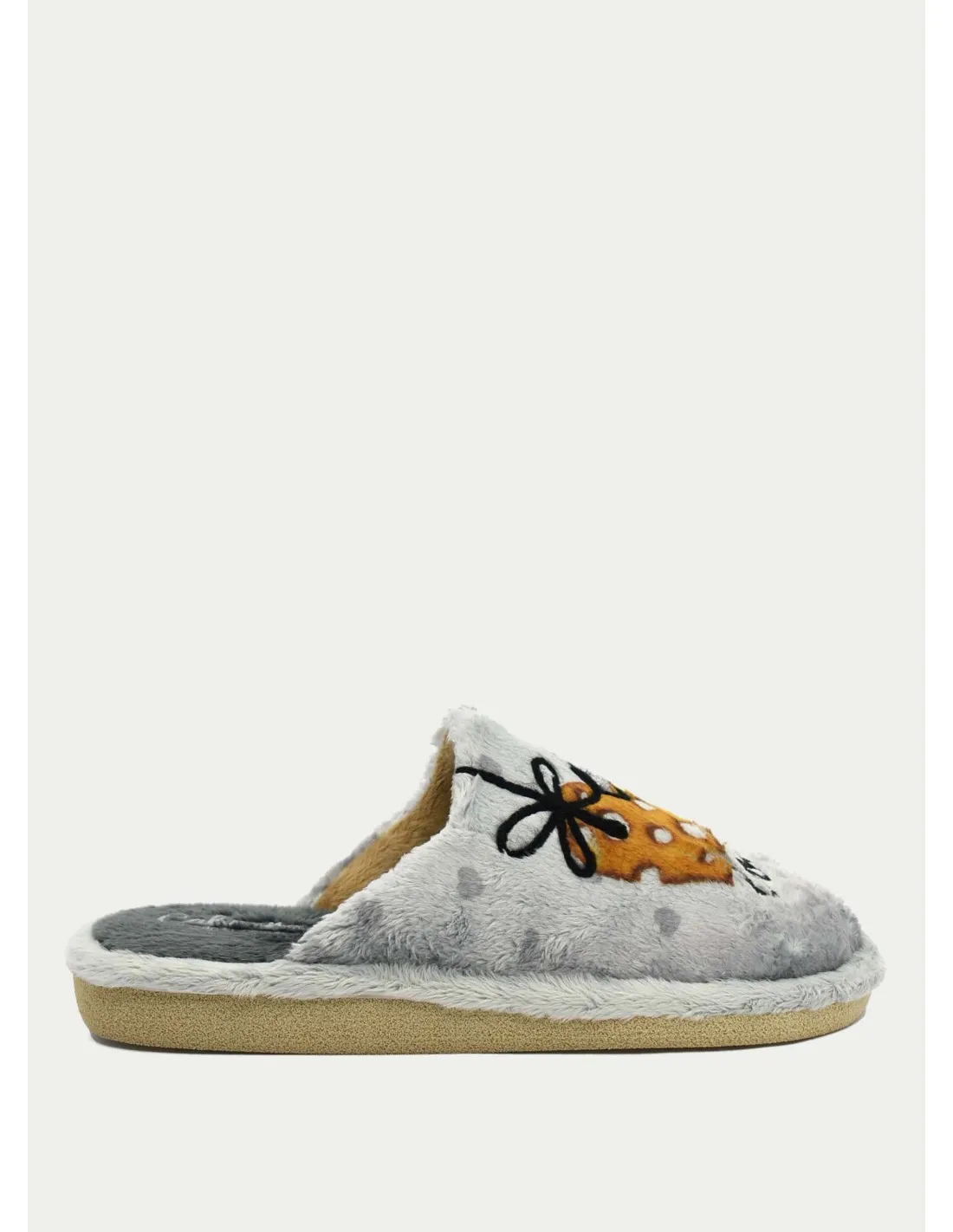 ZAPATILLAS DE CASA CABRERA 2343 GRIS CLARO 