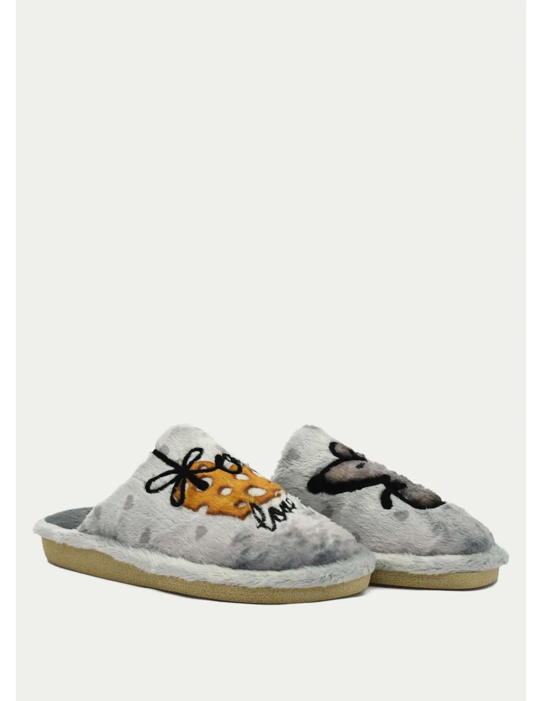 ZAPATILLAS DE CASA CABRERA 2343 GRIS CLARO 