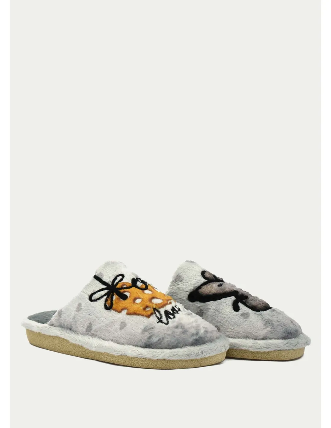 ZAPATILLAS DE CASA CABRERA 2343 GRIS CLARO 