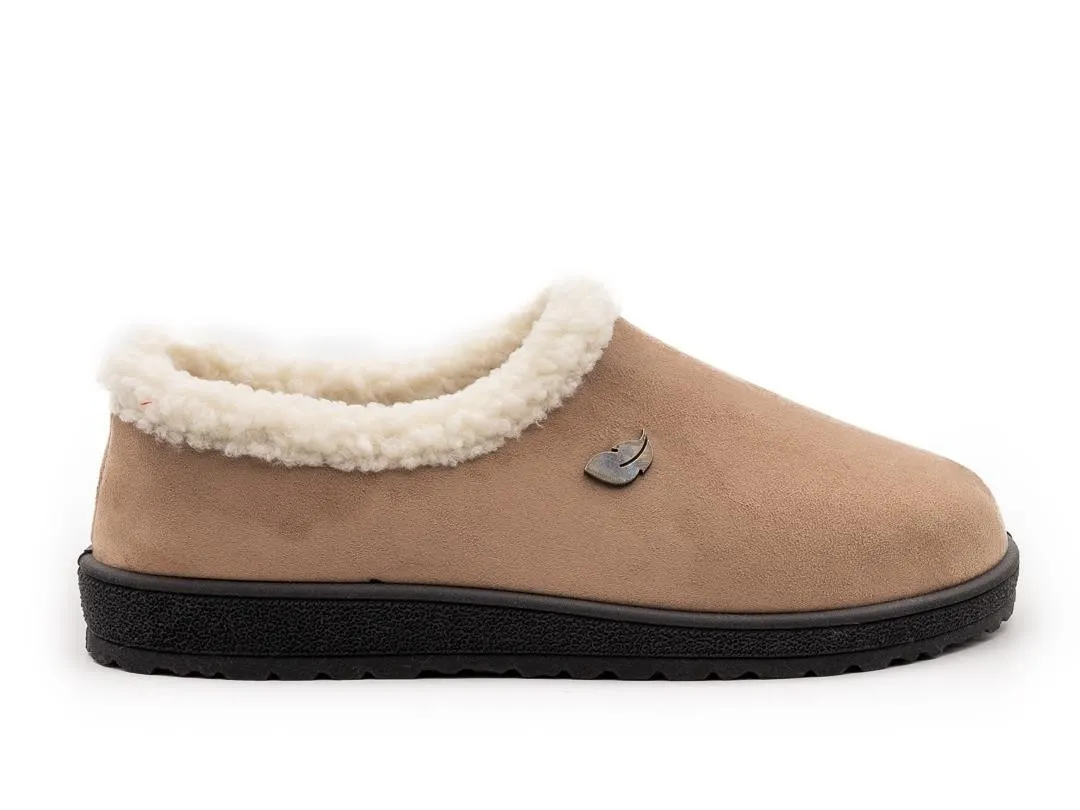 ZAPATILLAS DE CASA CERRADAS MUJER ROAL PLUMAFLEX 80007 BEIGE