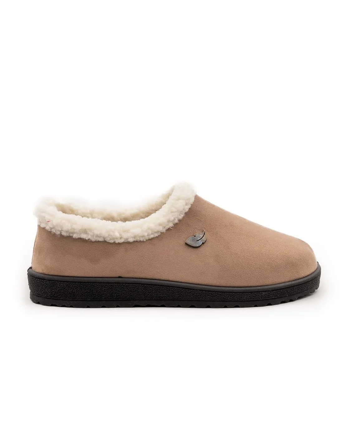ZAPATILLAS DE CASA CERRADAS MUJER ROAL PLUMAFLEX 80007 BEIGE