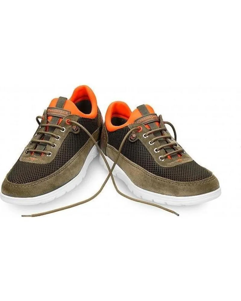 Zapatillas deporte de Mujer y Hombre PANAMA JACK ZAPATOS KAKI DAVOR C18 VERDE