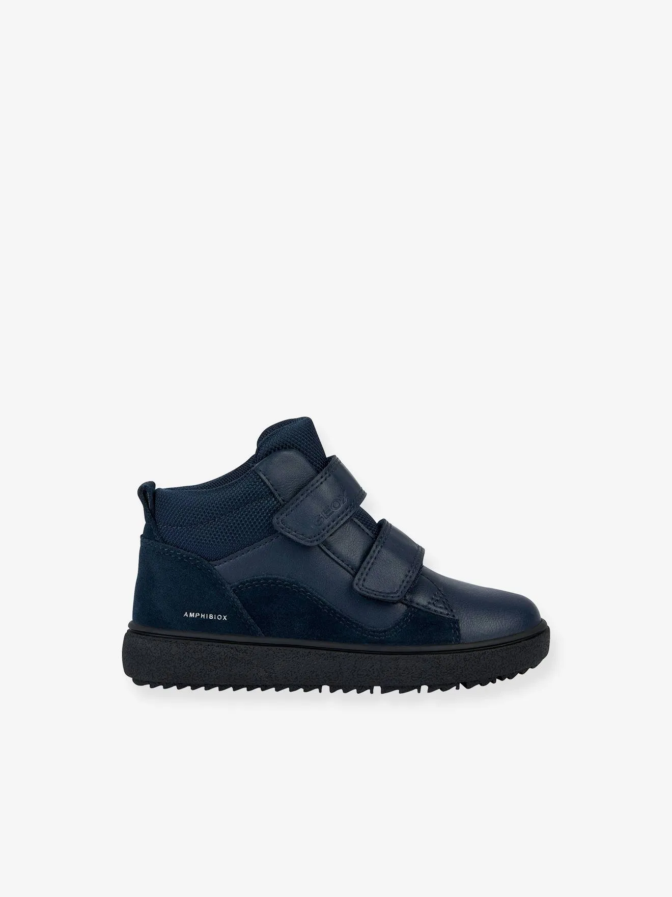 Zapatillas deportivas infantiles de caña alta con cierre autoadherente Geox® J Theleven Niño B ABX