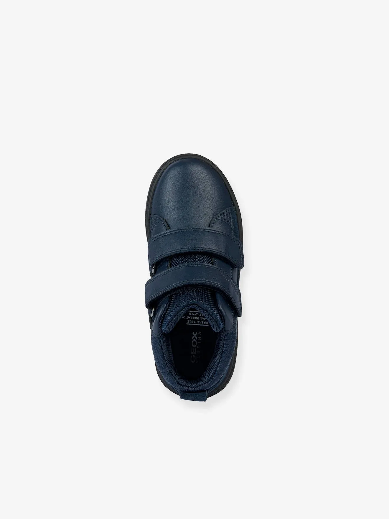 Zapatillas deportivas infantiles de caña alta con cierre autoadherente Geox® J Theleven Niño B ABX