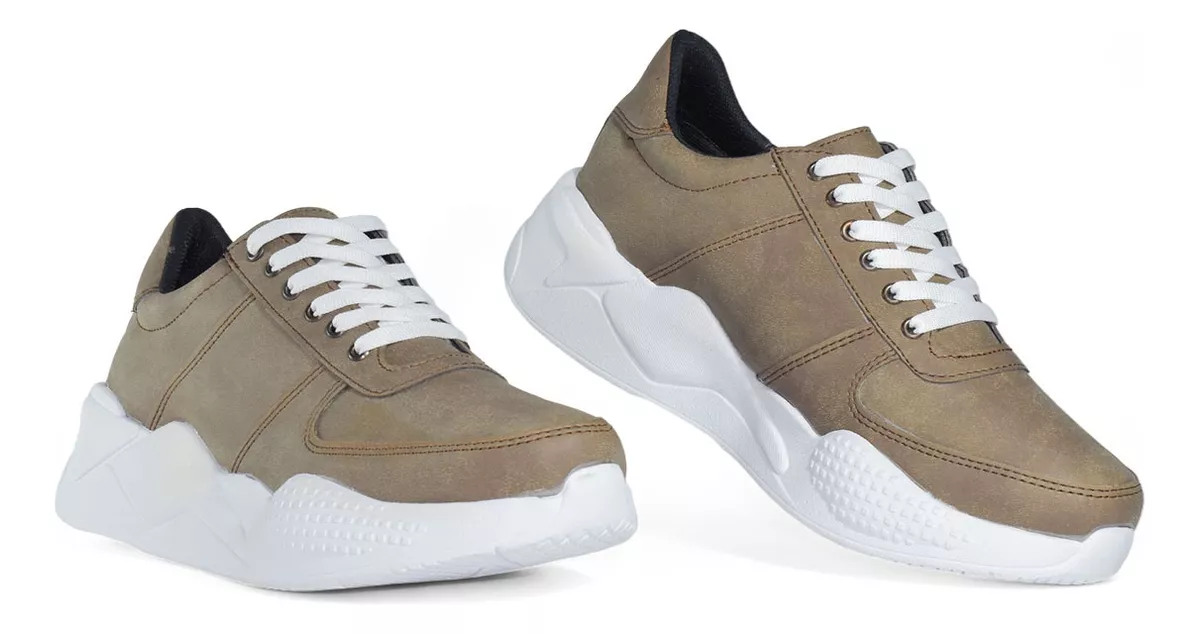 Zapatillas Hombre Urbana Plataforma Comoda Serafinne 602