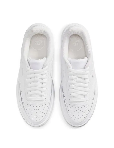 Zapatillas nike court vision alta ltr blanco de mujer.