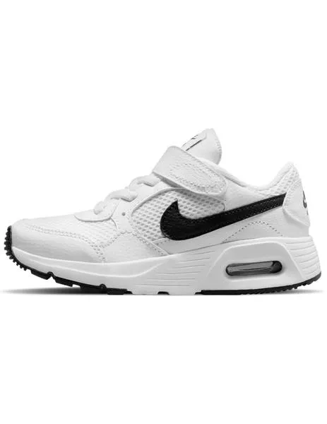 Zapatillas nike nike air max sc blanco negro de niño.