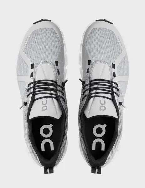 Zapatillas On Running Cloud 5 Waterproof grises para mujer