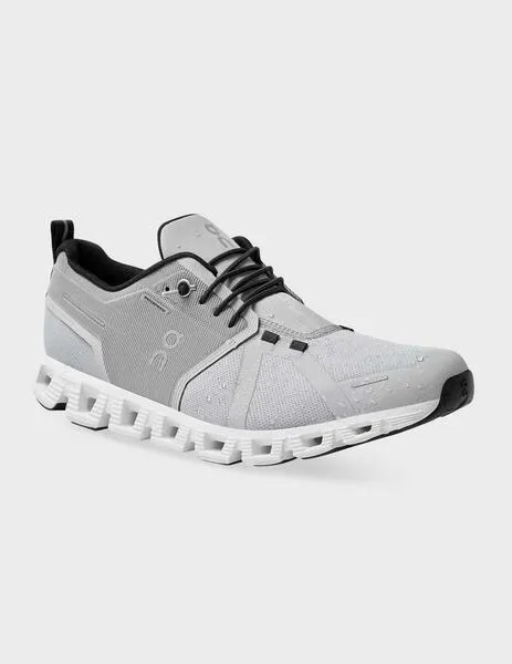 Zapatillas On Running Cloud 5 Waterproof grises para mujer