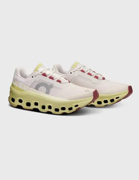 Zapatillas On Running Cloudmonster Waterproof blancas mujer