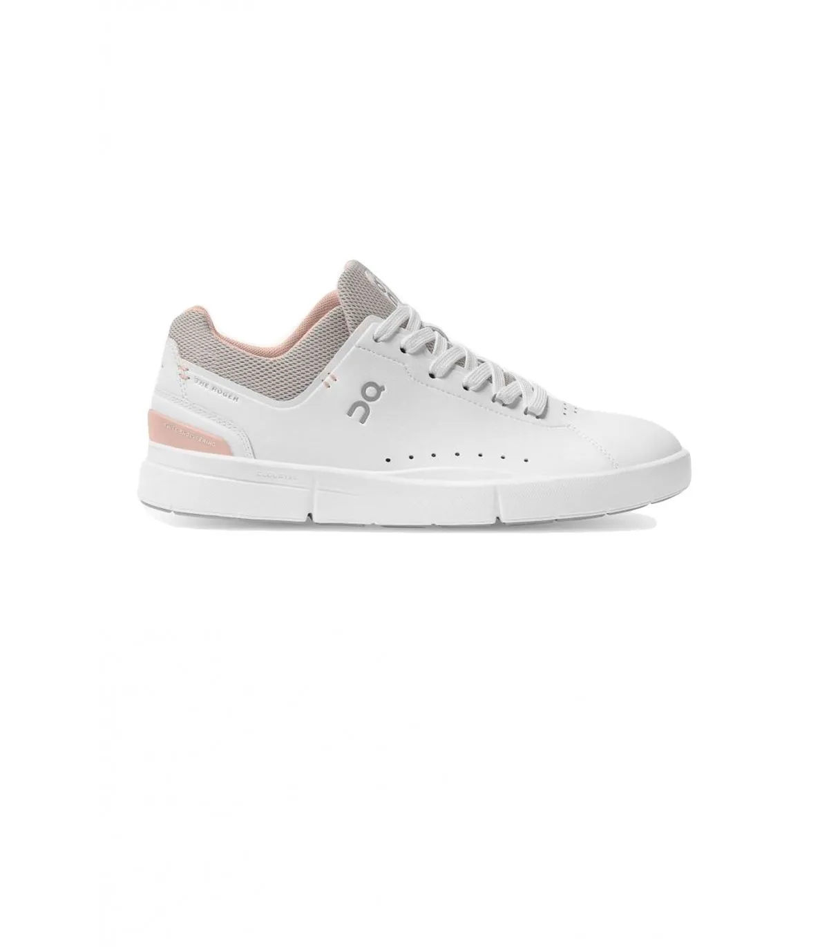 Zapatillas On Running The Roger Advantage Blanco y Rosa