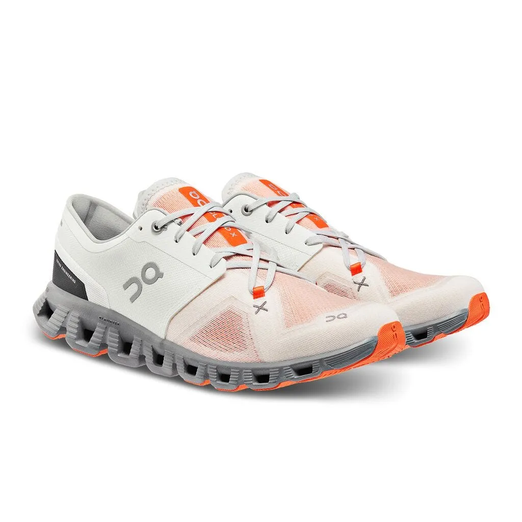 Zapatillas Running Hombre On Cloud X 3 Gris 