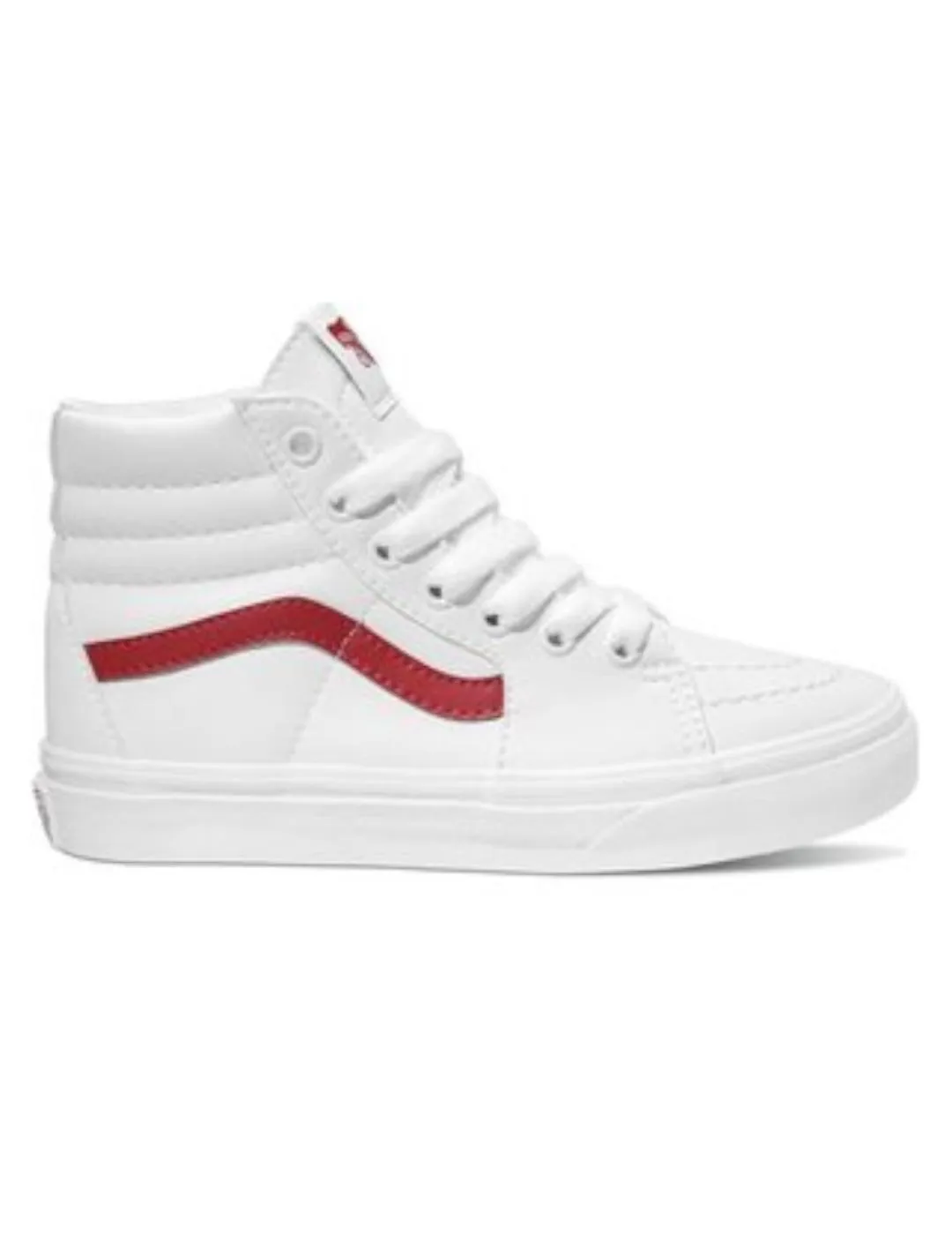 ZAPATILLASVANS SK8HI BLANCA Y ROJA