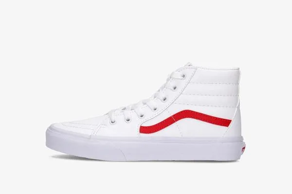 ZAPATILLASVANS SK8HI BLANCA Y ROJA