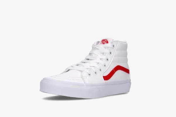ZAPATILLASVANS SK8HI BLANCA Y ROJA
