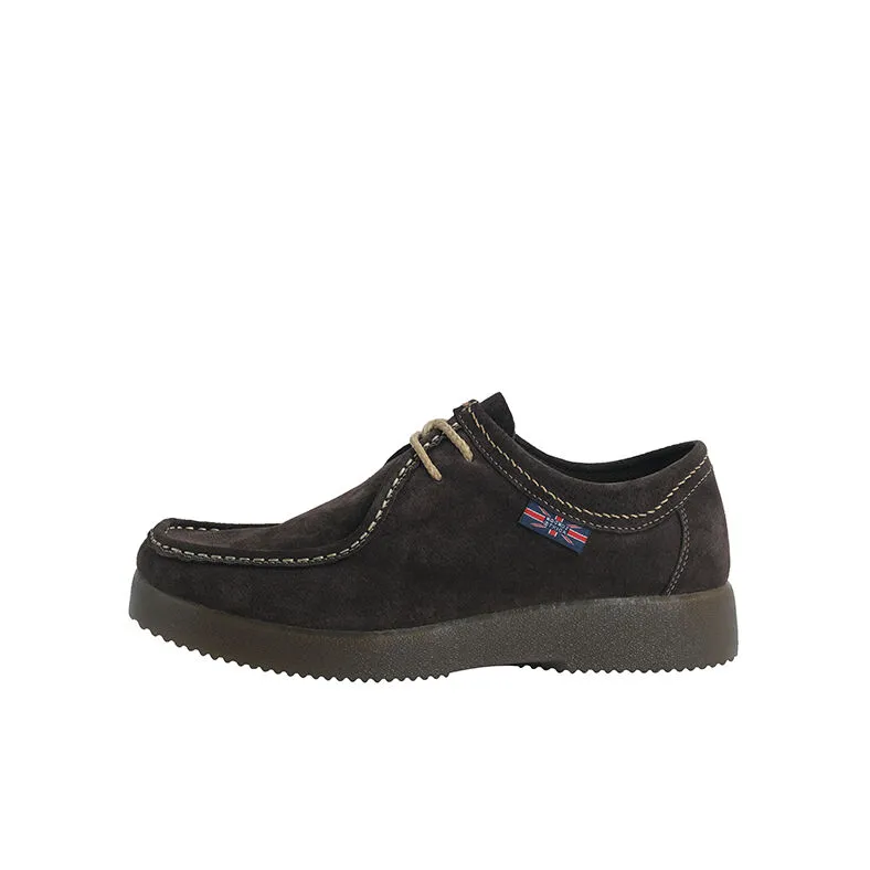 Zapato De Cuero Casual Café Thamrin London Adixt
