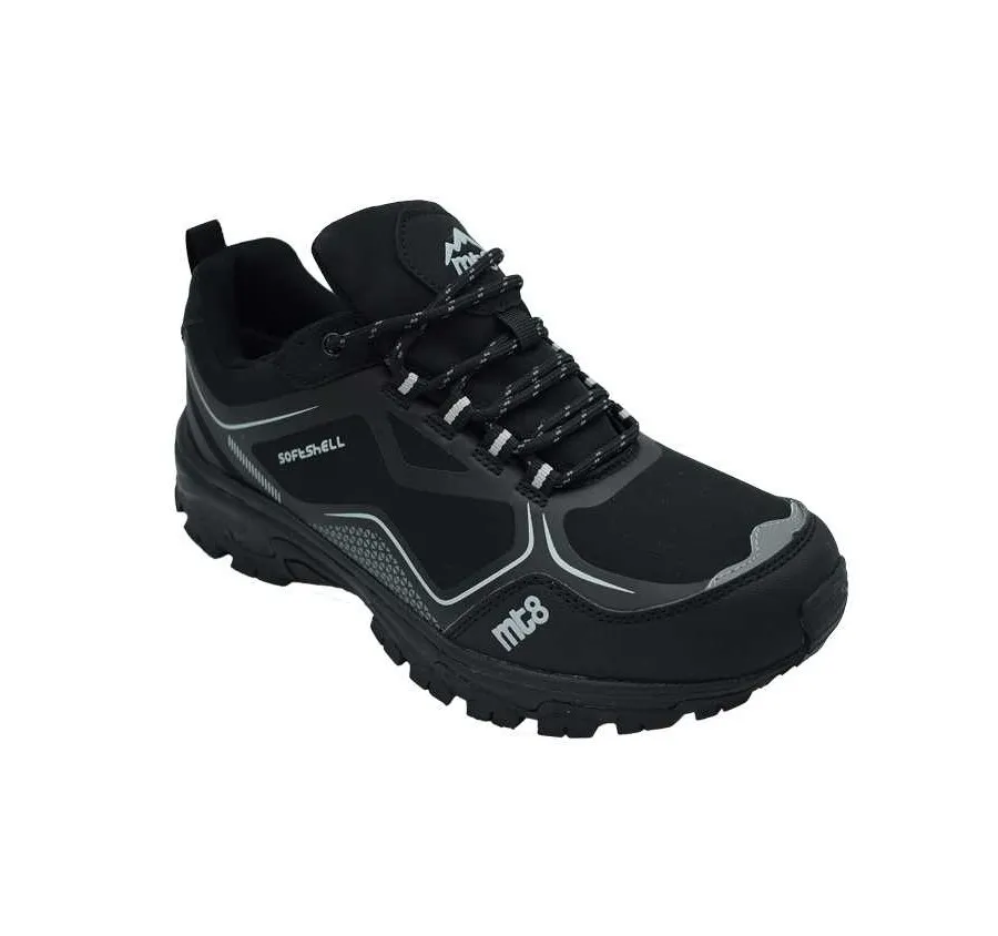 ZAPATO DE MONTAÑA SWEDEN KLE 222800 KENTH WATERPROOF REPELENTE AL AGUA CLIMATEX NEGRO BOTA PARA HOMBRE 27486