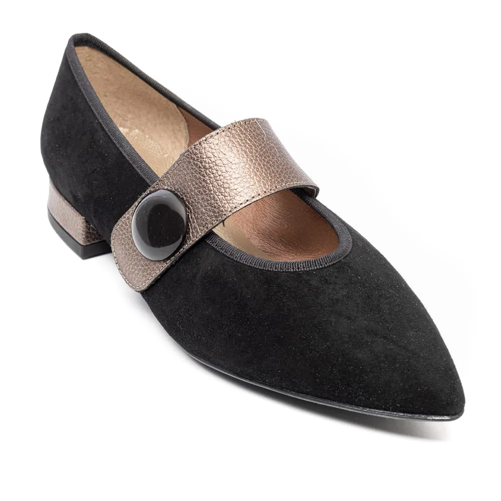Zapato Nobuk Piemonte Negro