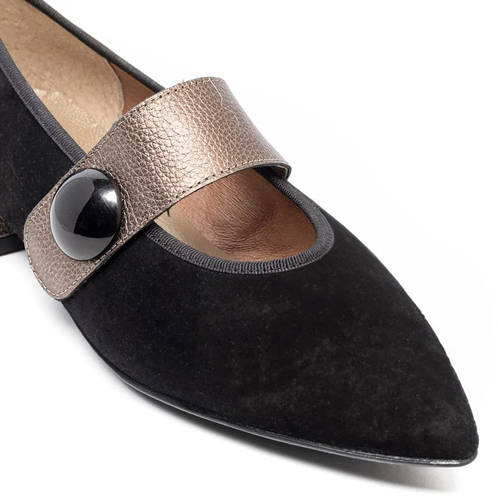 Zapato Nobuk Piemonte Negro