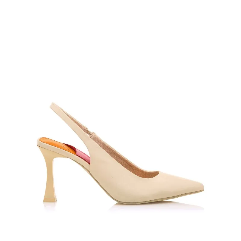 Zapatos Vestir de Mujer MTNG VIOLET Beige 54105