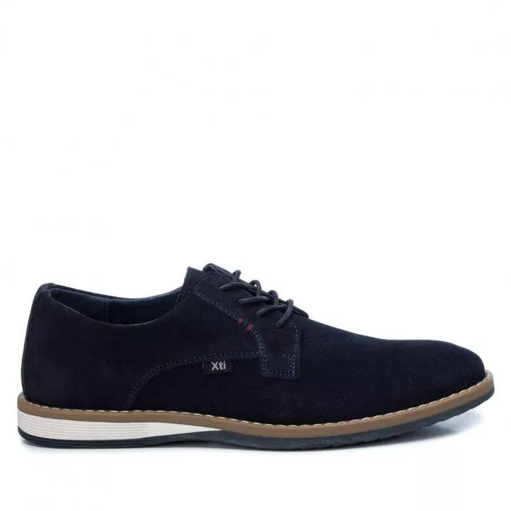 Zapatos vestir Xti azules perforades