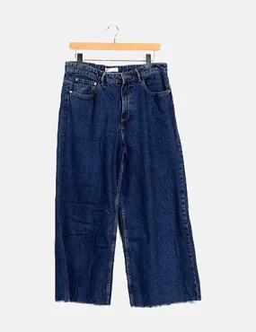 Zara Pantalón denim culote