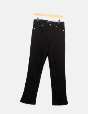 Zara Pantalón denim negro