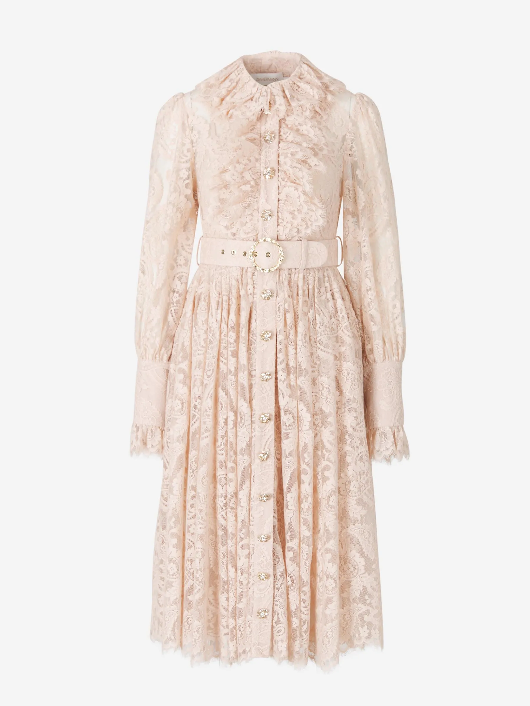 Zimmermann Vestido Kaleidoscope Ruffle