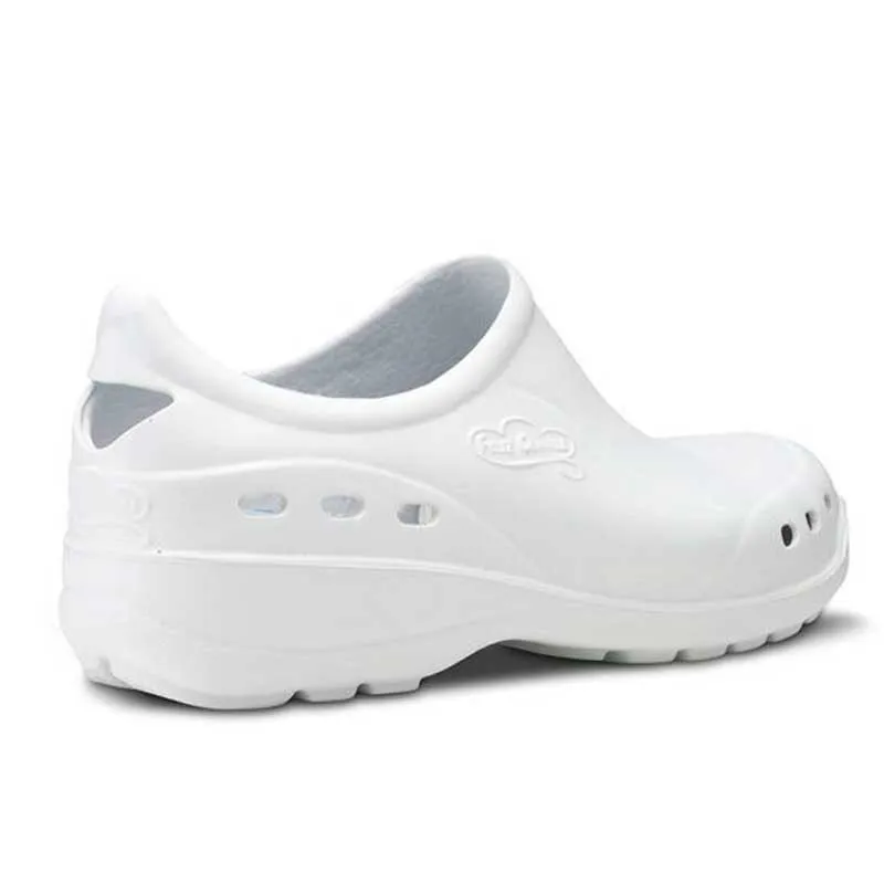 ZUECO CERRADO BLANCO FLOTANTES SHOES  FELIZ CAMINAR