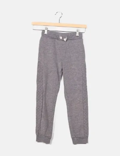ZY Pantalón chándal gris